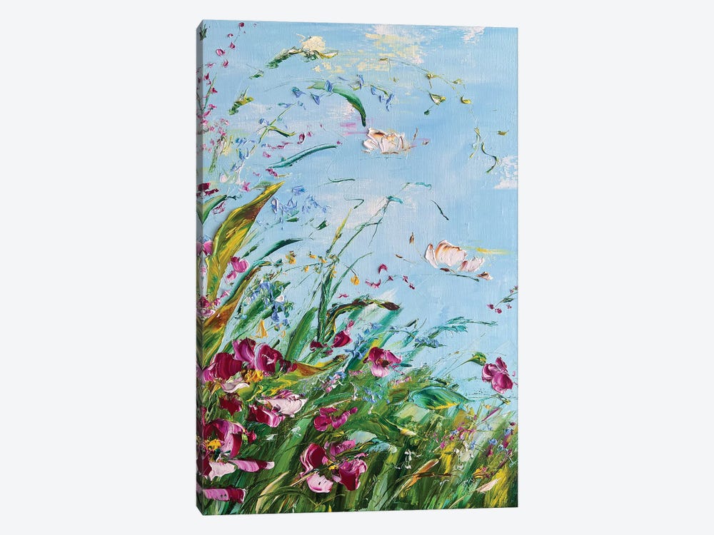 Life Over The Meadow by Marina Skromova 1-piece Canvas Wall Art