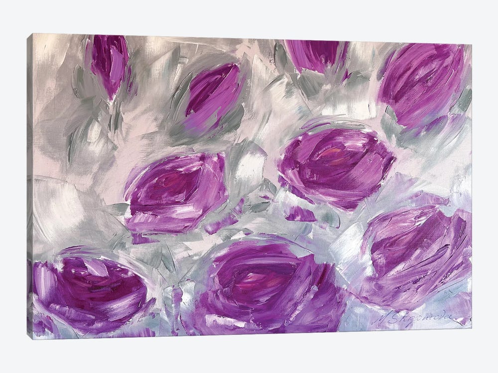 Violet Mix by Marina Skromova 1-piece Canvas Art