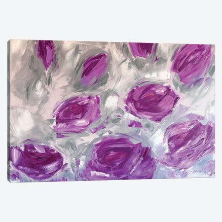 Violet Mix Canvas Print #SMV163} by Marina Skromova Art Print