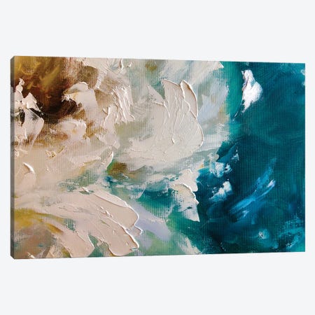 Heavenly Waves Canvas Print #SMV178} by Marina Skromova Canvas Artwork
