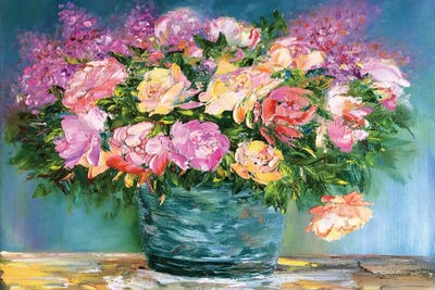 Still Life III by Marina Skromova metal wall art