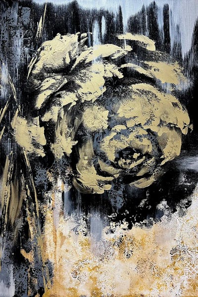 Peonies: Amazing Gold Flowers by Marina Skromova