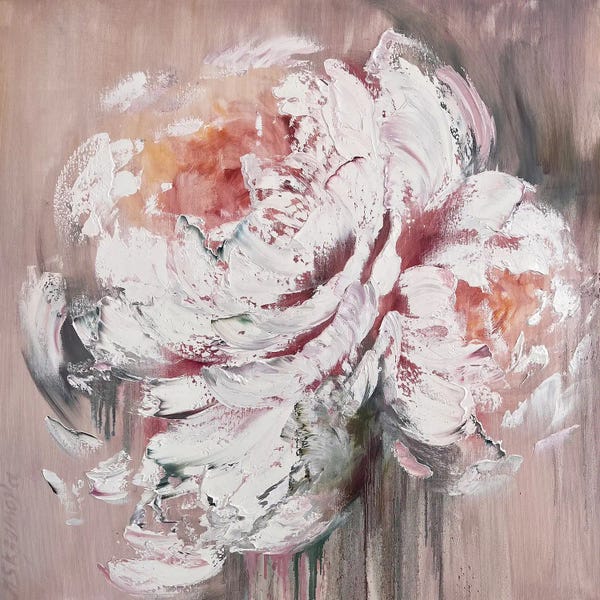 Peonies: Texture Peony II by Marina Skromova