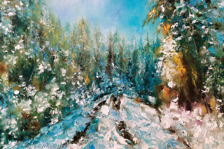 Winter Forest by Marina Skromova wall art