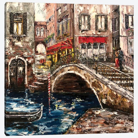 Venice Canvas Print #SMV274} by Marina Skromova Canvas Art
