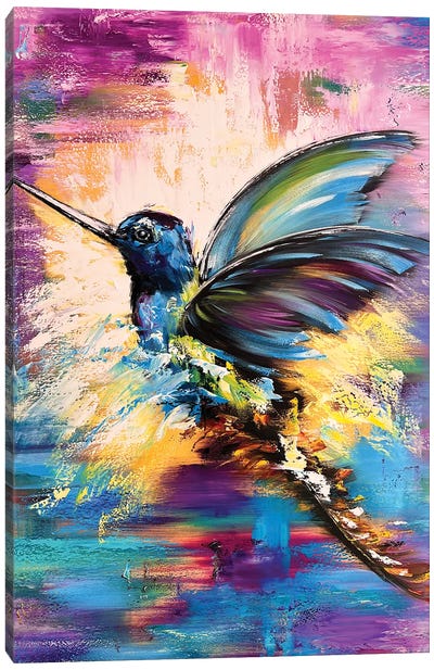 Hummingbird III Canvas Art Print - Marina Skromova