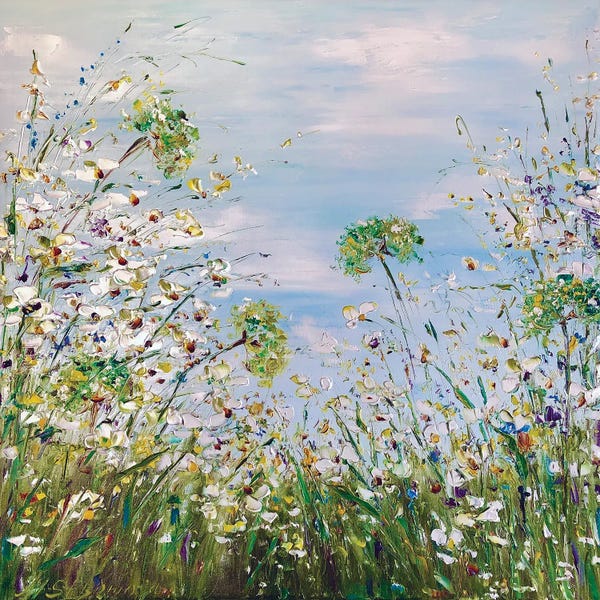Wildflowers: Spring Wind by Marina Skromova