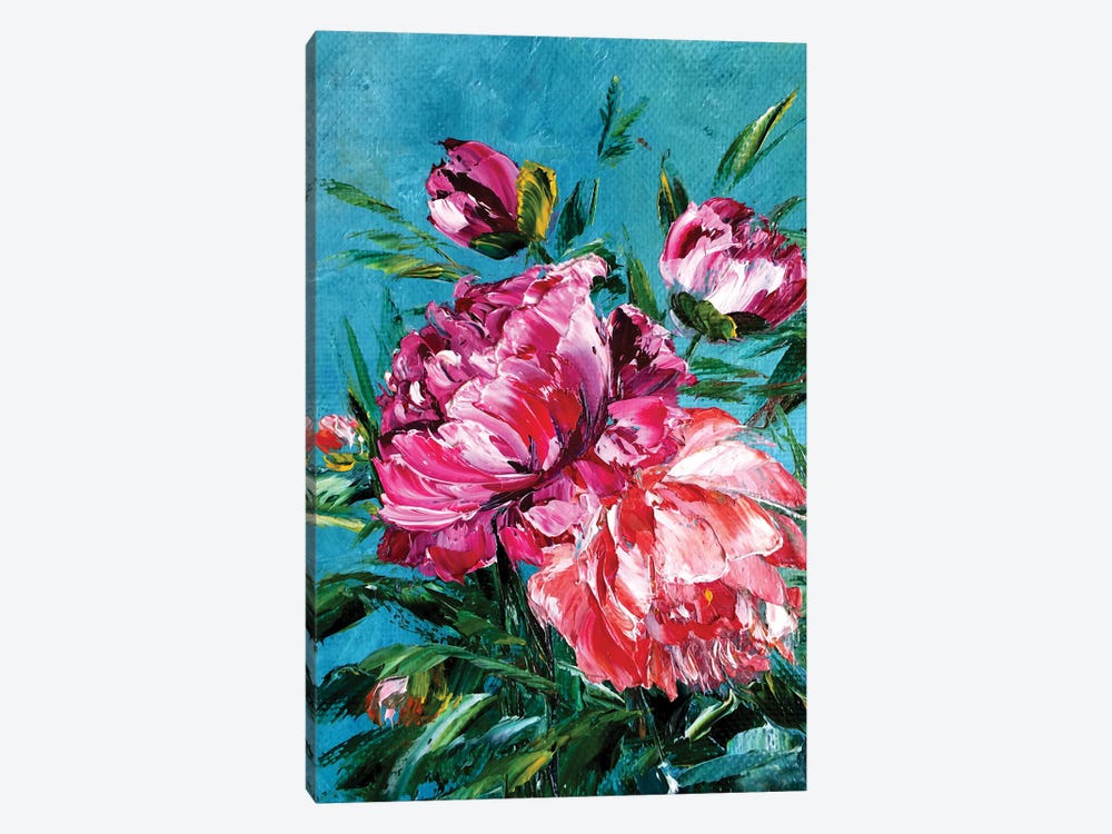 Flowers IX by Marina Skromova 1-piece Canvas Artwork