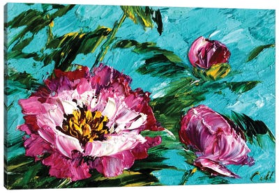 Flowers X Canvas Art Print - Marina Skromova