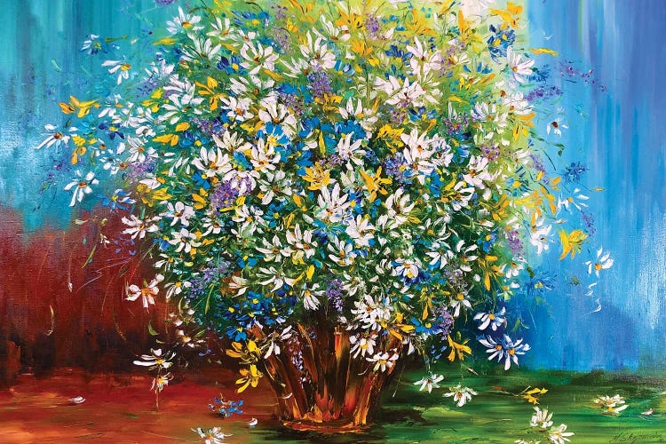 The Dance Of Wild Flowers by Marina Skromova wall art