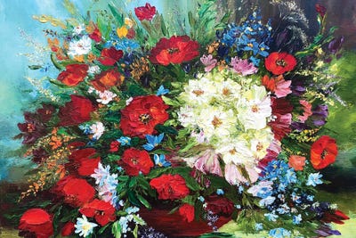 Still Life XXII by Marina Skromova metal wall art