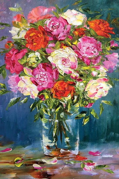 Peonies: Still Life XXV by Marina Skromova