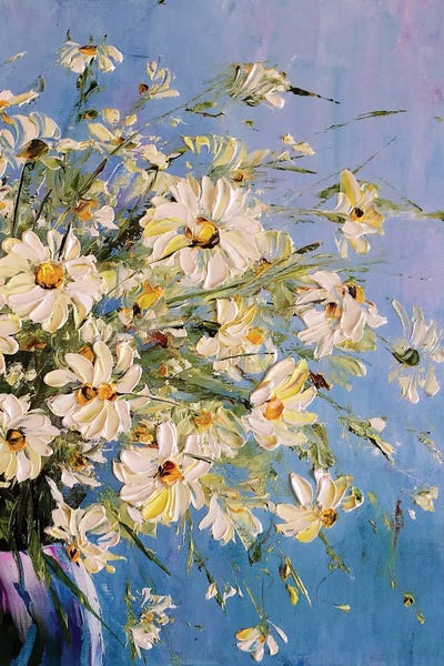 Daisies: Still Life XXVII by Marina Skromova