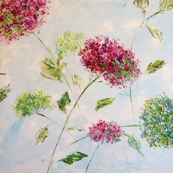 Hydrangeas: Fantasy II by Marina Skromova