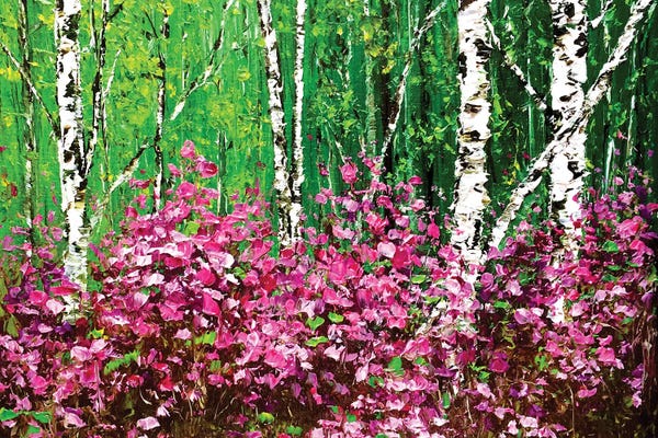 Wildflowers: Landscape V by Marina Skromova