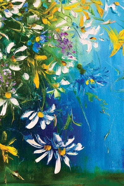 Daisies: Summer by Marina Skromova