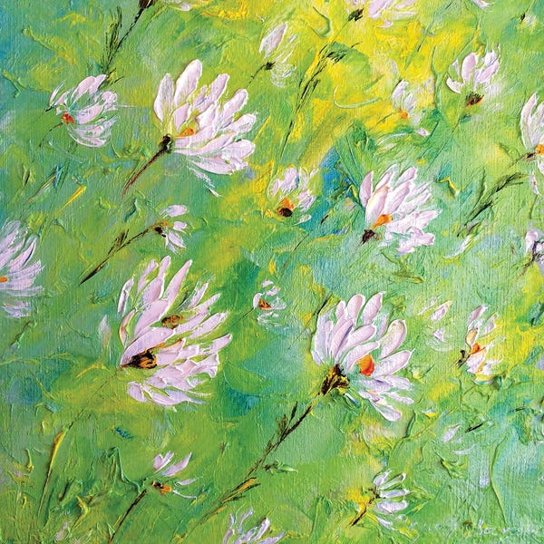 Daisies: Landscape VII by Marina Skromova