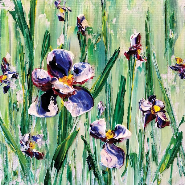 Irises: Irises Fantasy III by Marina Skromova
