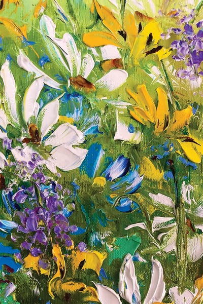 Daisies: Solar Summer by Marina Skromova