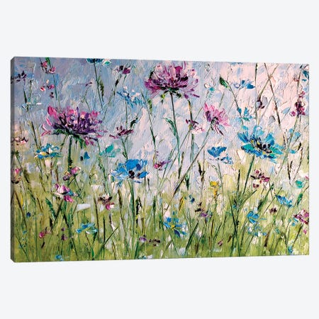 Amazing Flowers Canvas Print #SMV331} by Marina Skromova Canvas Artwork