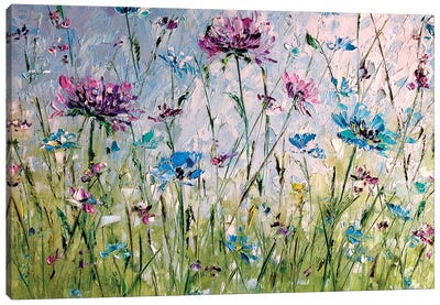Amazing Flowers Canvas Art Print - Wildflowers