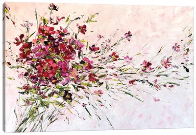 Red Flower Canvas Art Print - Marina Skromova