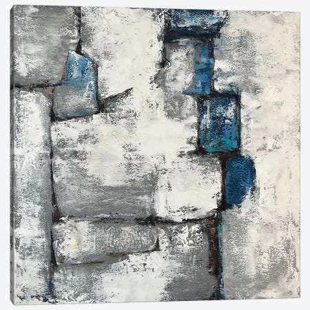 Blue Abstract I Canvas Print #SMV347} by Marina Skromova Canvas Artwork