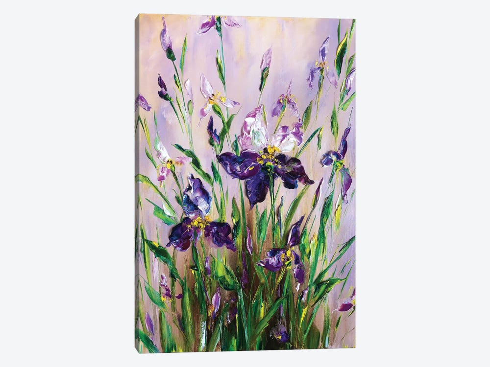 Morning Iris by Marina Skromova 1-piece Canvas Wall Art