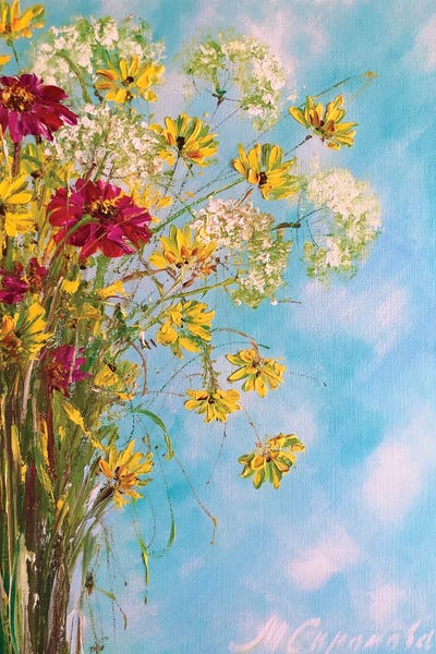 Gerbera Daisies: Gerberas by Marina Skromova