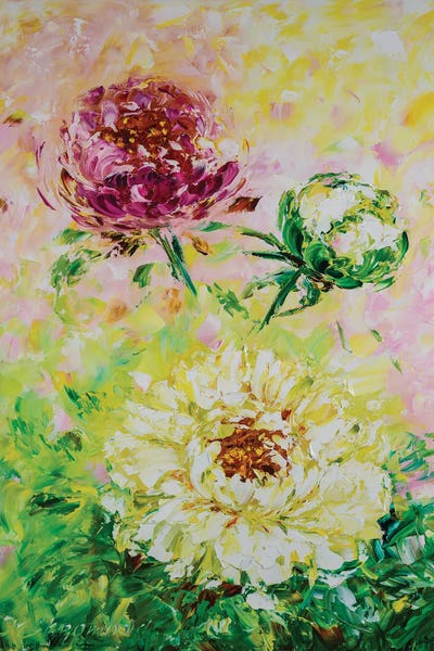 Peonies: Peony XXII by Marina Skromova