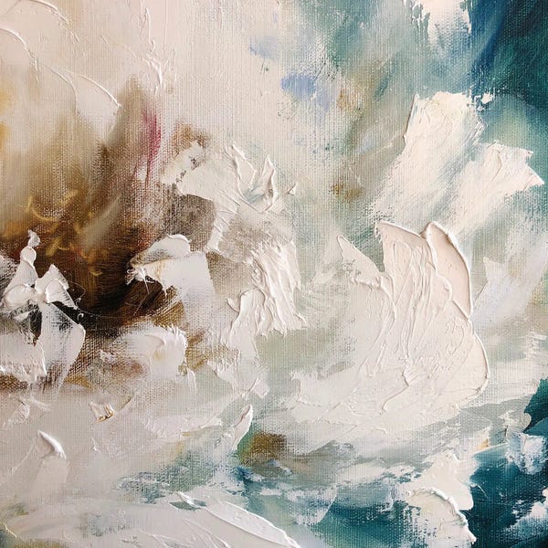 Peonies: White Angel by Marina Skromova