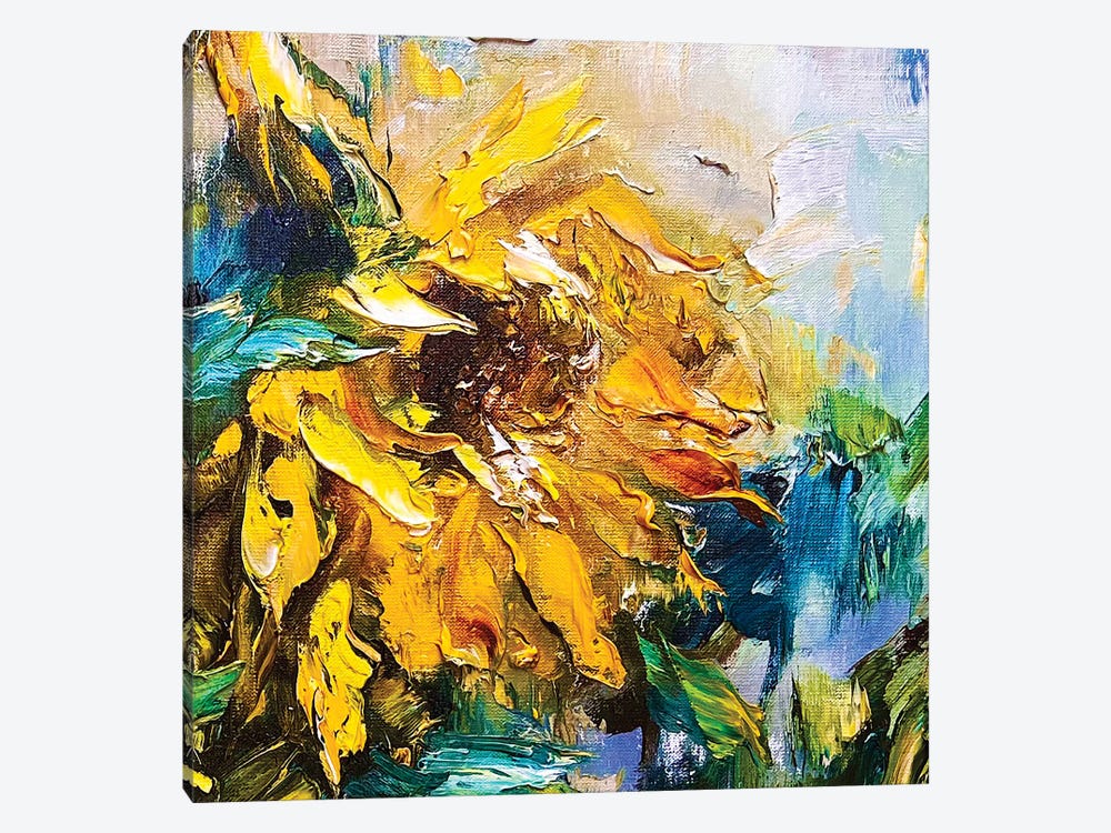 Bright Sunflowers II by Marina Skromova 1-piece Canvas Print