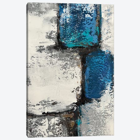 Blue Abstract III Canvas Print #SMV476} by Marina Skromova Canvas Wall Art