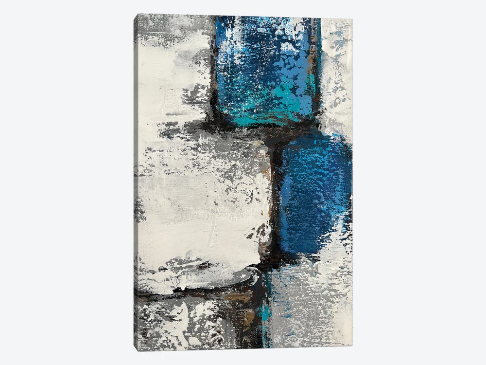 Blue Abstract III by Marina Skromova 1-piece Canvas Art