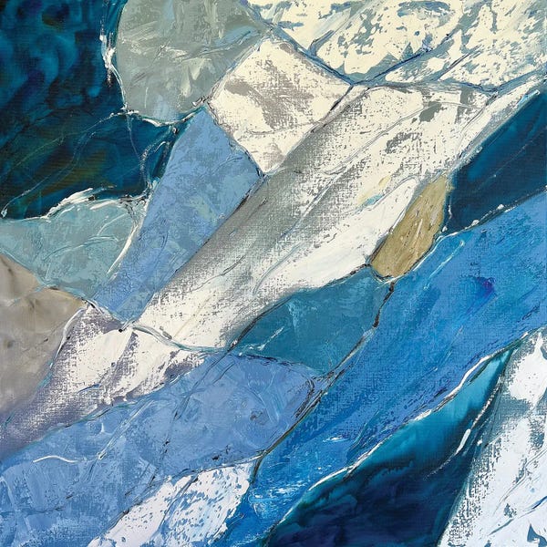 Abstraction Blue Art