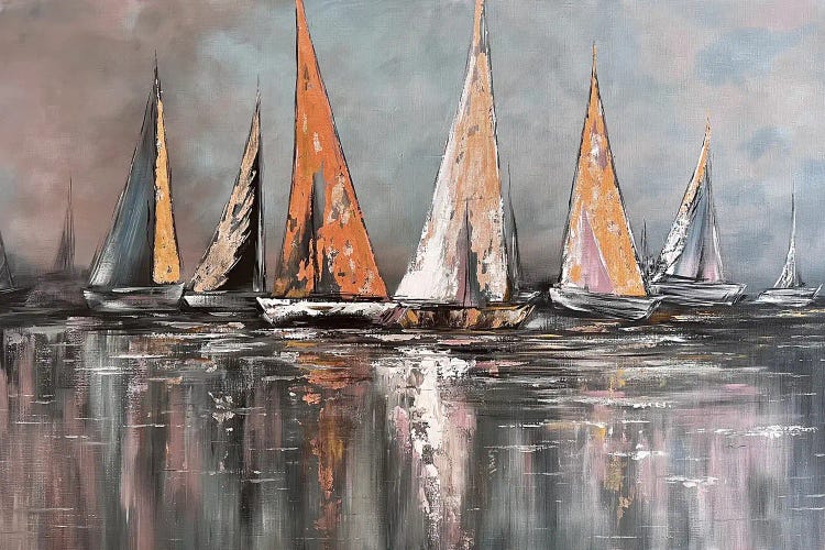 Sailboats On The Sea