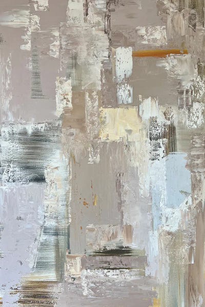 Warm Beige Abstraction IV by Marina Skromova canvas print