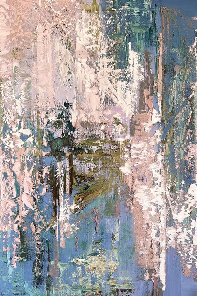 Pink Blue Abstract