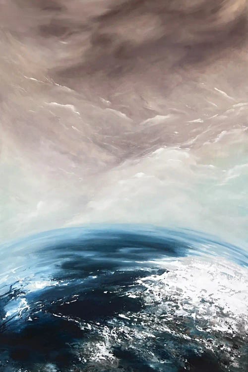 Space. Earth. by Marina Skromova wall art