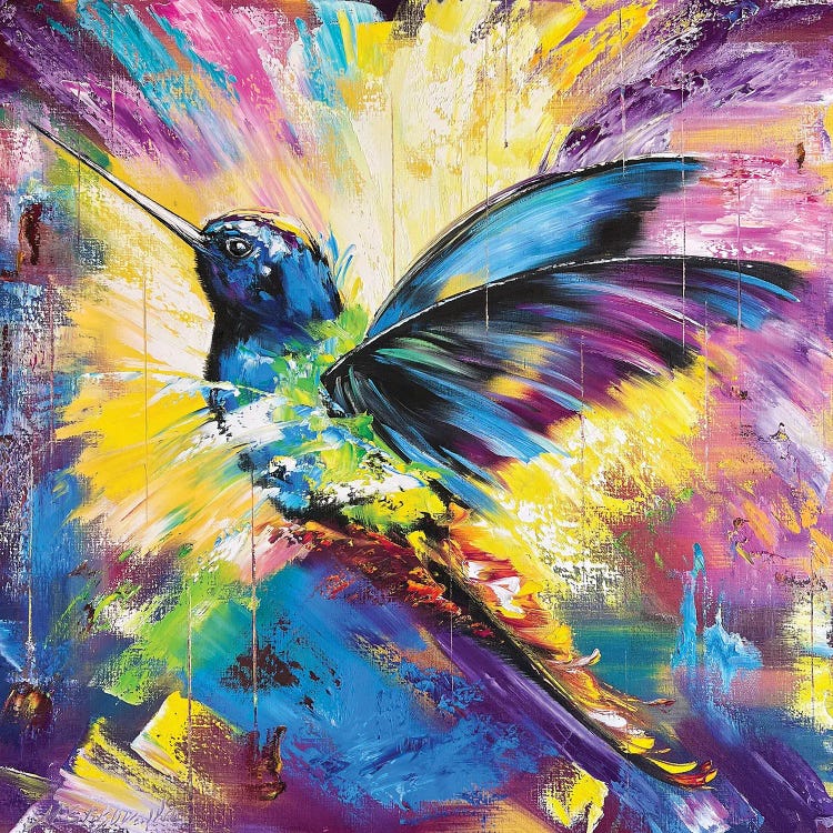 Вright Bird Hummingbird by Marina Skromova wall art