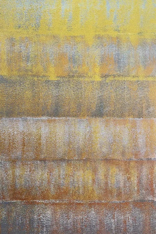 Gold Copper Abstract by Marina Skromova wall art