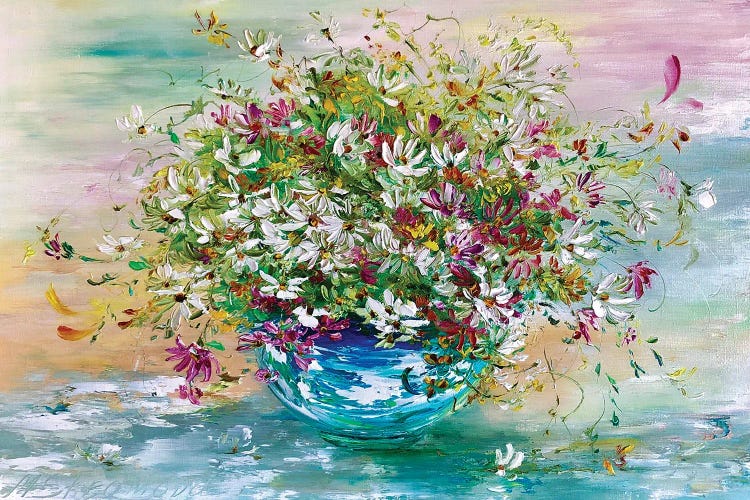Flower Salute by Marina Skromova wall art