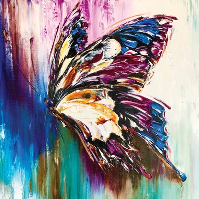 Motley Air by Marina Skromova metal wall art