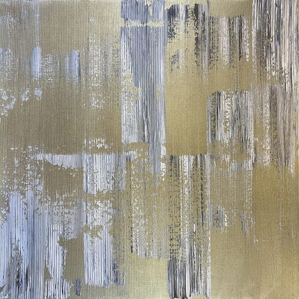 White Gray And Subtle Gold.