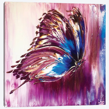 Butterfly Canvas Print #SMV64} by Marina Skromova Art Print