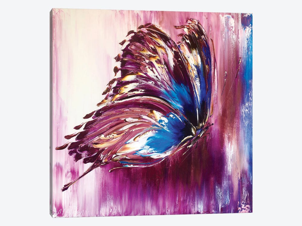 Butterfly by Marina Skromova 1-piece Canvas Artwork