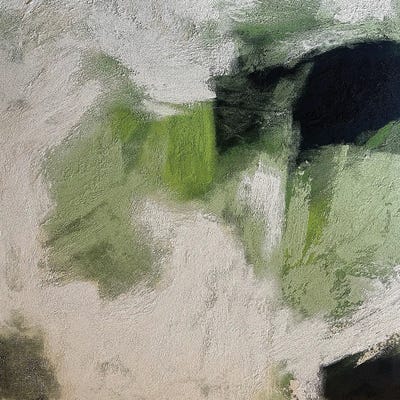 Green And Black by Marina Skromova canvas print