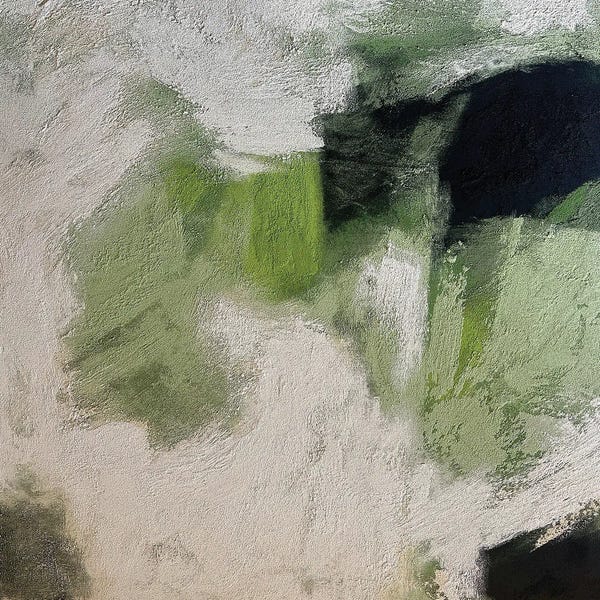 Black & White & Green: Green And Black by Marina Skromova