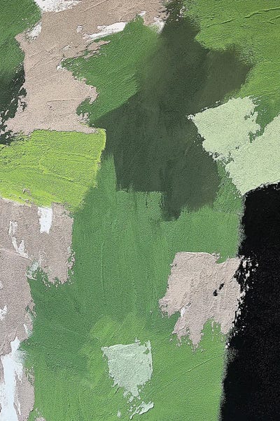 Black & White & Green: Green Menthol Accent by Marina Skromova