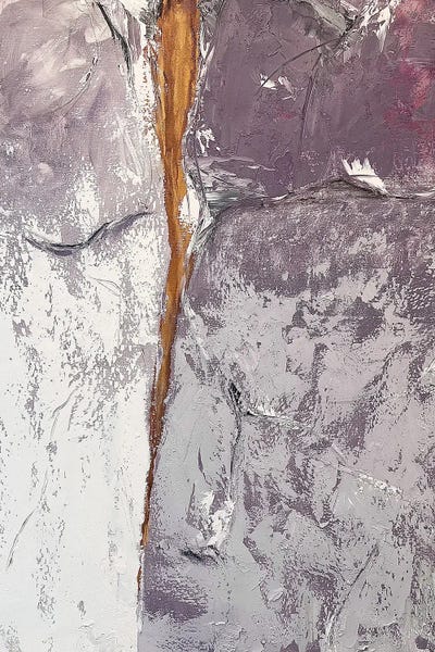 Marina Skromova: Burgundy And Lilac by Marina Skromova
